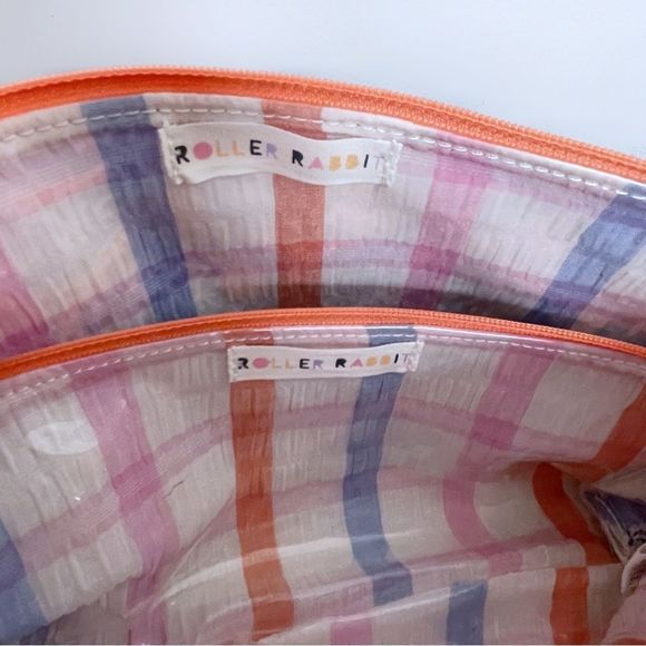 Roller Rabbit Bags Nwot Roller Rabbit Makeup Bag Set Of 2 Cosmetic